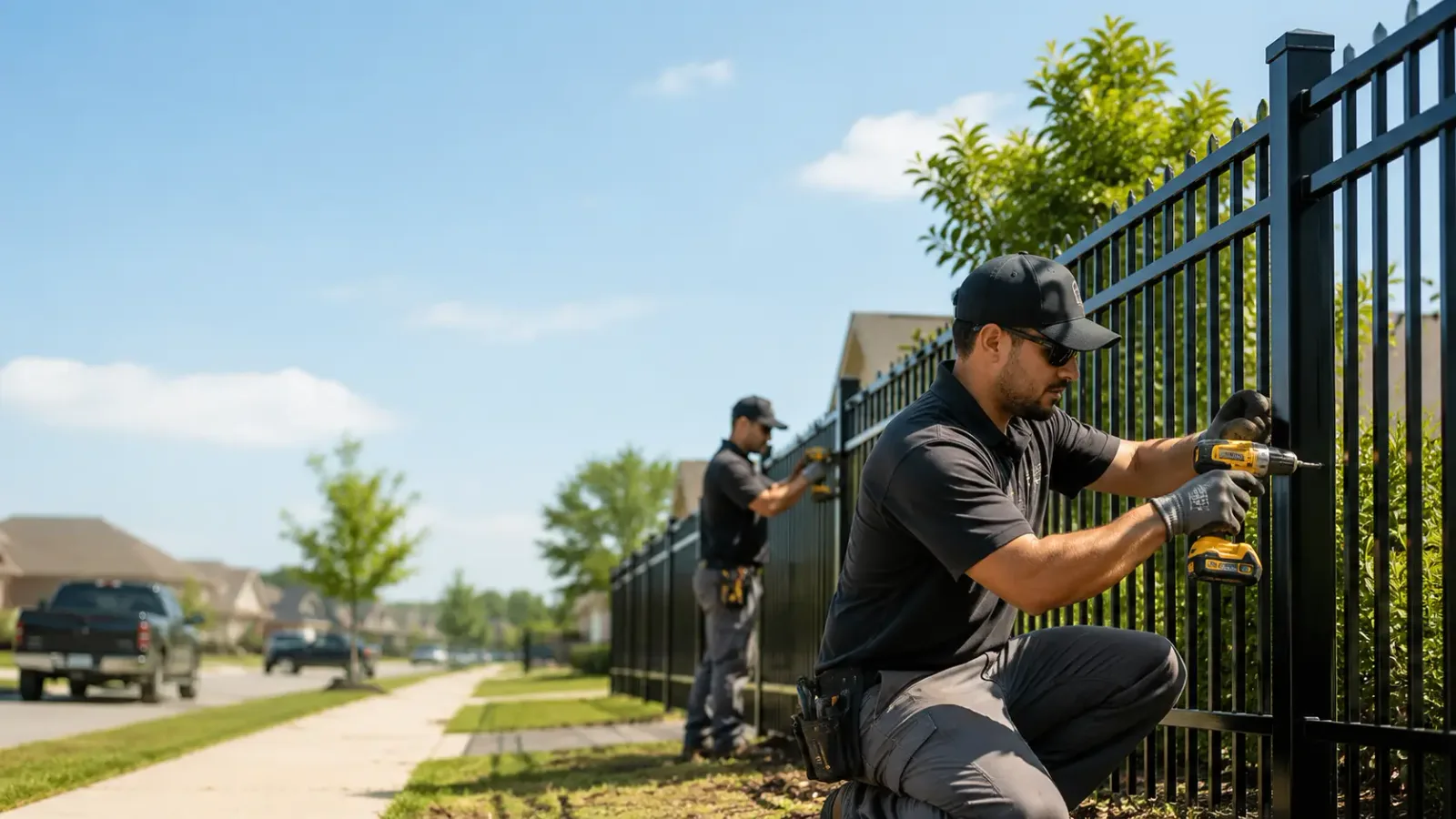 Metal Fence Installation in Mangum, OK